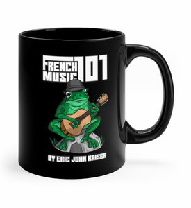 Mug (French Music 101, Black) / USA ONLY