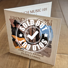 Load image into Gallery viewer, French Music 101 (volume 2), Eric John Kaiser plays Cabrel [EP] [Signed CD for US customers] + Download + An Exclusive Bonus Track