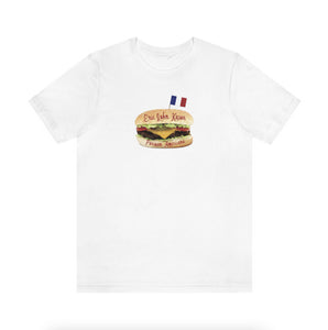 Unisex Hamburger T-shirt (Black or White)